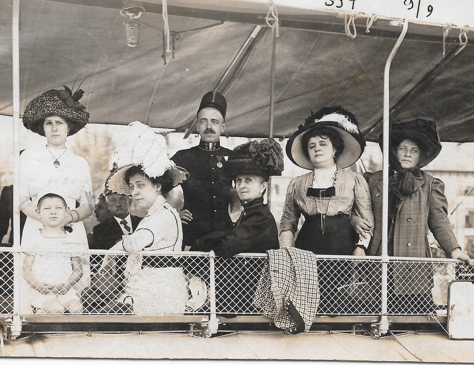 In holidays with his family on Opatija (1911)